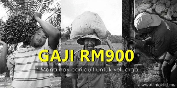 ‘ MANA NAK CARI DUIT..? KASIHAN ORANG BERGAJI RM900.. ‘