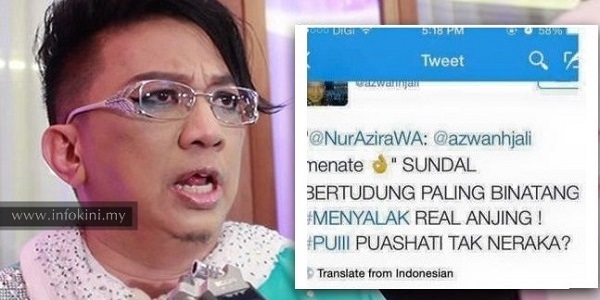 AZWAN ALI BODOH…!!! ORANG NAK TOLONG TAPI DIMAKI HAMUNNYA..!!!