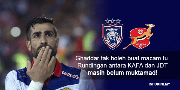 TERKINI! KAFA NAFI Ghaddar Sah Ke JDT.. Masih Milik The Red Warriors
