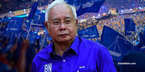 PRU14: ‘Tak Sangka Bala Besar Nak Timpa BN’ – Najib