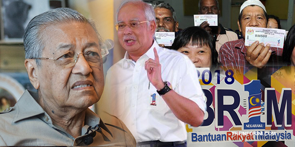 Reaksi Najib Selepas Tun M Mahu Kurang & Hapuskan BR1M