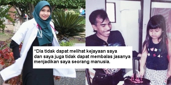 “Seluruh Pahala Saya Sebagai Doktor Untuk Abah” – Anak Allahyarham Mr Os