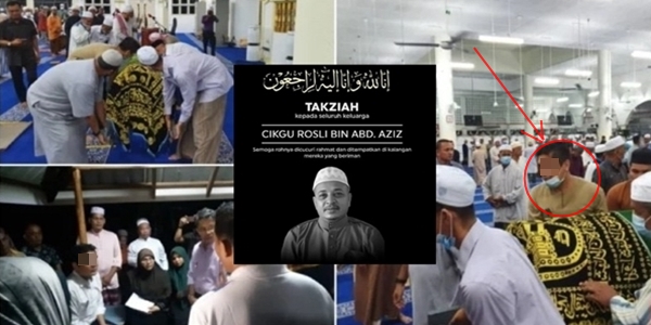 Subhanallah…Ini Berlaku Ketika Majlis Pengkebum!an Allahyarham Cikgu Rosli