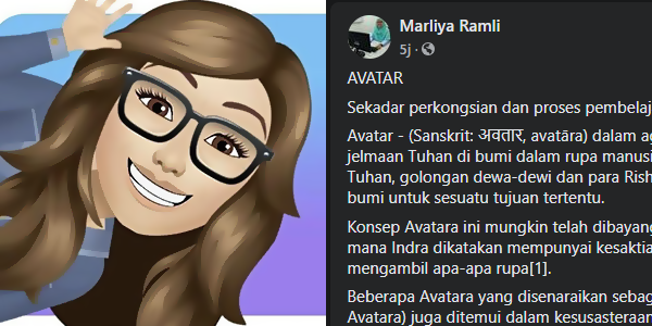 Terjebak Dengan ‘Avatar’ Di Facebook? Akak Ini Jelaskan Boleh…