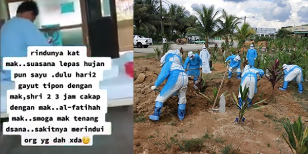 “Paling Sedih, Mak Tak Sempat Pakai Rantai Yang Saya Belikan.. Satu Demi Satu Ahli Keluarga Dibawa Ke Hospital Sebab Positif