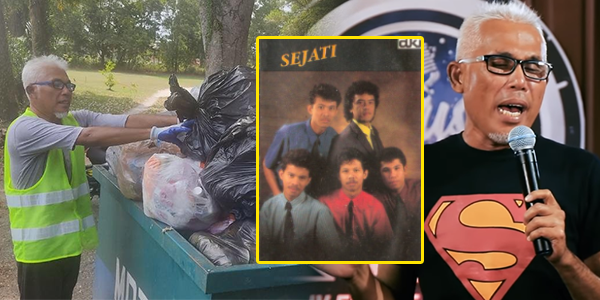 Dulu Penyanyi, Sekarang Tukang Angkut Sampah, Vokalis Kumpulan Sejati Yazid Kini Terpaksa Tukar Kerjaya Demi Kelangsungan Hidup