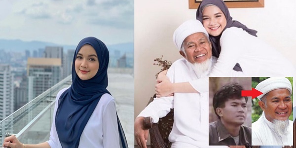 Nekad berhenti dari dunia glamour. Arwἀh Azmil Mustapha besar anak sampai hijrah ke Syria.