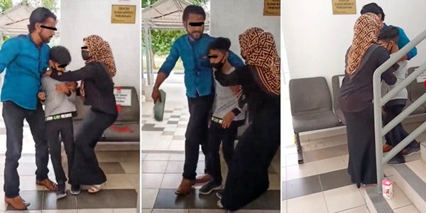 (Video) Allahu…. 3 Tahun Tak Jumpa Anak, Nak Pegang Peluk Sekejap Pun Tak Boleh
