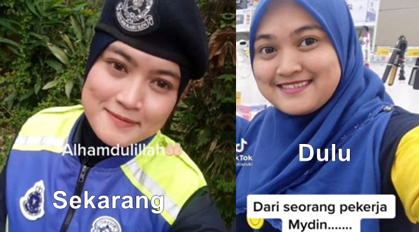 Sering disindir kerana “kerja biasa” wanita ini tutup mulut orang sekeliling dengan jadi polis