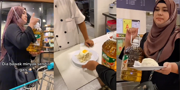 Nak Makan Situ Punya Pasal.. Sanggup Guna Minyak Sendiri
