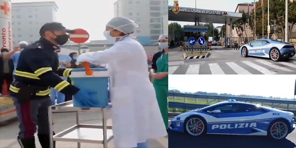 polis itali lamborghini