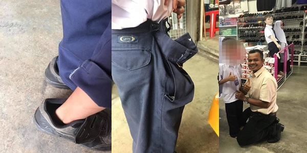Patutlah Dia Seret Kaki Sambil Pegang Seluar.. Hampir Menitik Airmata Cikgu Lihat Anak Muridnya Ini