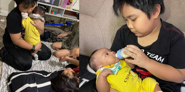 Baru 11 Tahun Dah Boleh Diharap, Mandikan Baby, Masak Dan Jaga Ibu Berpantang. Ibu Buka Cerita Ajar Anak Berdikari Dari Kecil
