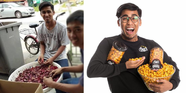 Dari Pengupas Bawang Kini Tokey Besar Popcorn, Hasil Jualan Mencecah Jutaan Ringgit! Siap Ada Kilang Sendiri