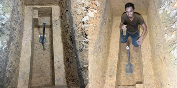 5 Tahun Jadi Penggali Kubur, Naluri Abang Ni Dapat Rasa Macam Ada Yang Nak ‘Pergi’ Bila Tenung Cangkul