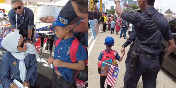 Sedih Pula Jadinya.. Budak Hilang Di Dataran Merdeka, Bila Ditanya Nama Bapa Dia Enggan Sebut, Rupanya Ayahnya Sudah Tiada