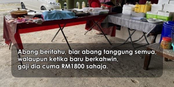 Aku bosan suami gaji kecik, aku tekad buka meja jual nasi lemak depan rumah. Hari pertama niaga dah jadi macam ni