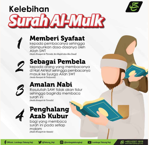 kelebihan & fadhilat al-mulk